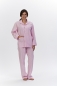 Mobile Preview: Edler Pyjama - rosa kariert
